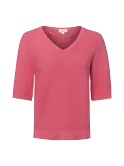 s.Oliver Damen Kurzarm-Strickpullover in altrosa