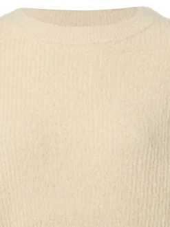 s.Oliver Damen Pullover in sand - Ausschnitt: Rundhals
