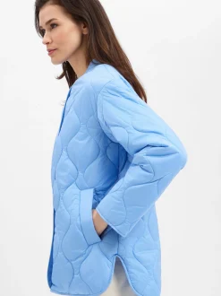 s.Oliver Damen Steppjacke in hellblau