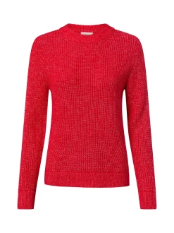 s.Oliver Damen Strickpullover mit Wollanteil in rot