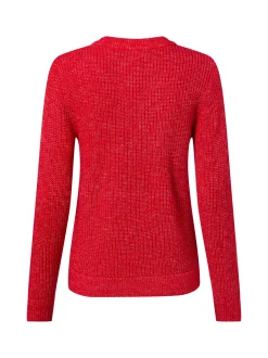 s.Oliver Damen Strickpullover mit Wollanteil in rot
