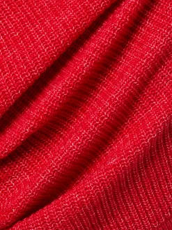 s.Oliver Damen Strickpullover mit Wollanteil in rot
