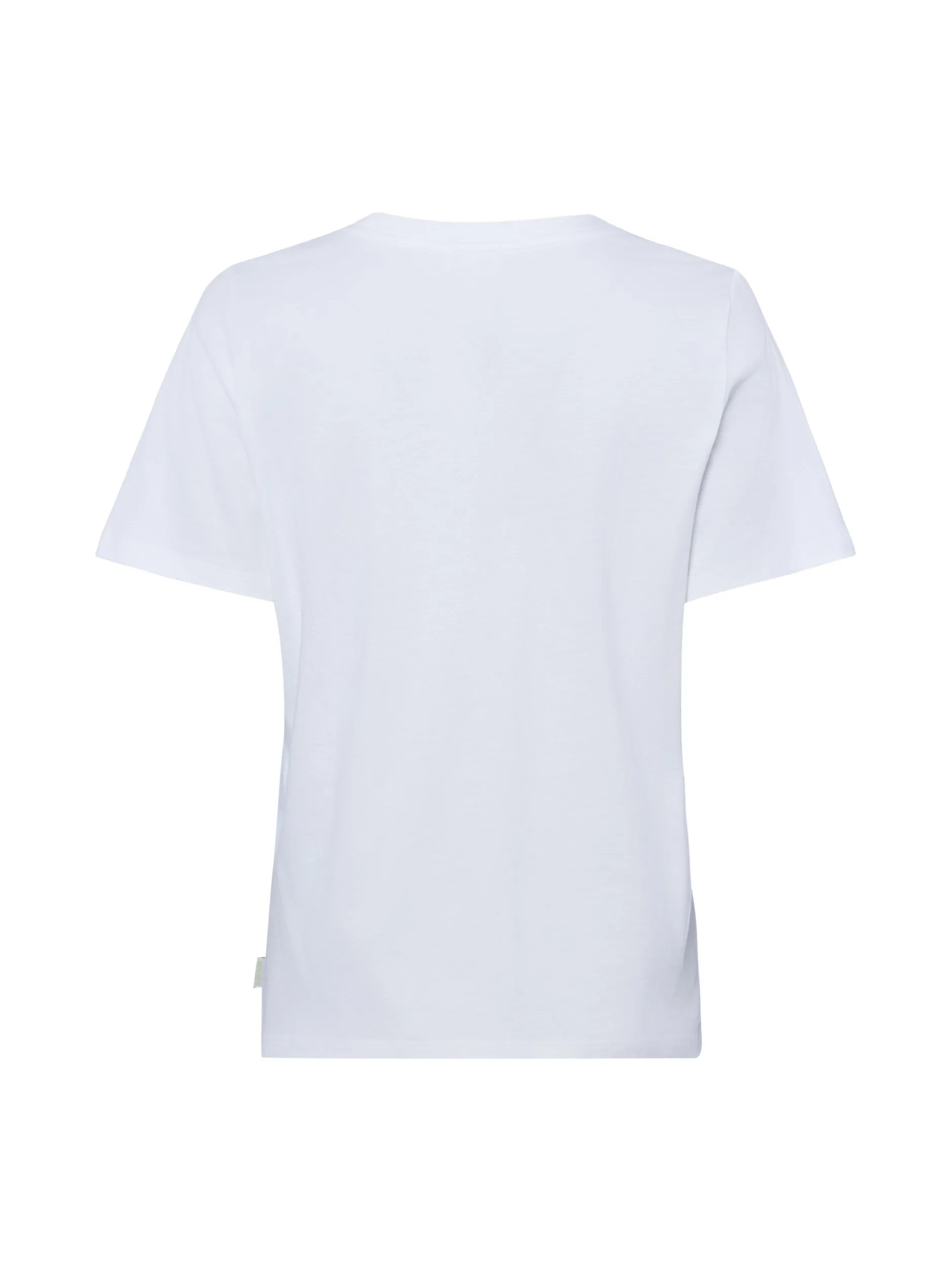s.Oliver Damen T-Shirt in weiß mehrfarbig