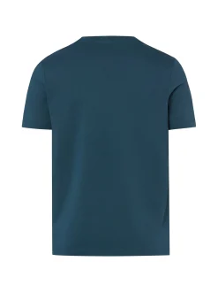 s.Oliver Herren T-Shirt in petrol - Ausschnitt: Rundhals