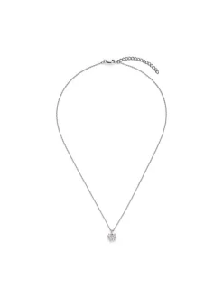 s.Oliver Mädchen Halskette - Bow in silber
