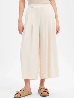 Someday Damen Culotte - Culona in ecru - Länge: verkürzt