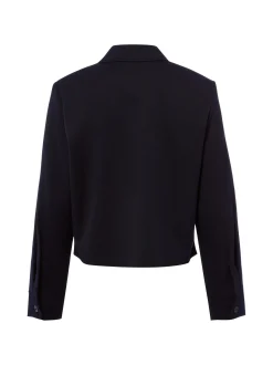 Someday Damen Hemdbluse mit Wollanteil - Zwoli in marine