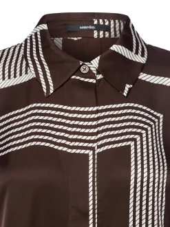 Someday Damen Hemdbluse - Zisi in schoko