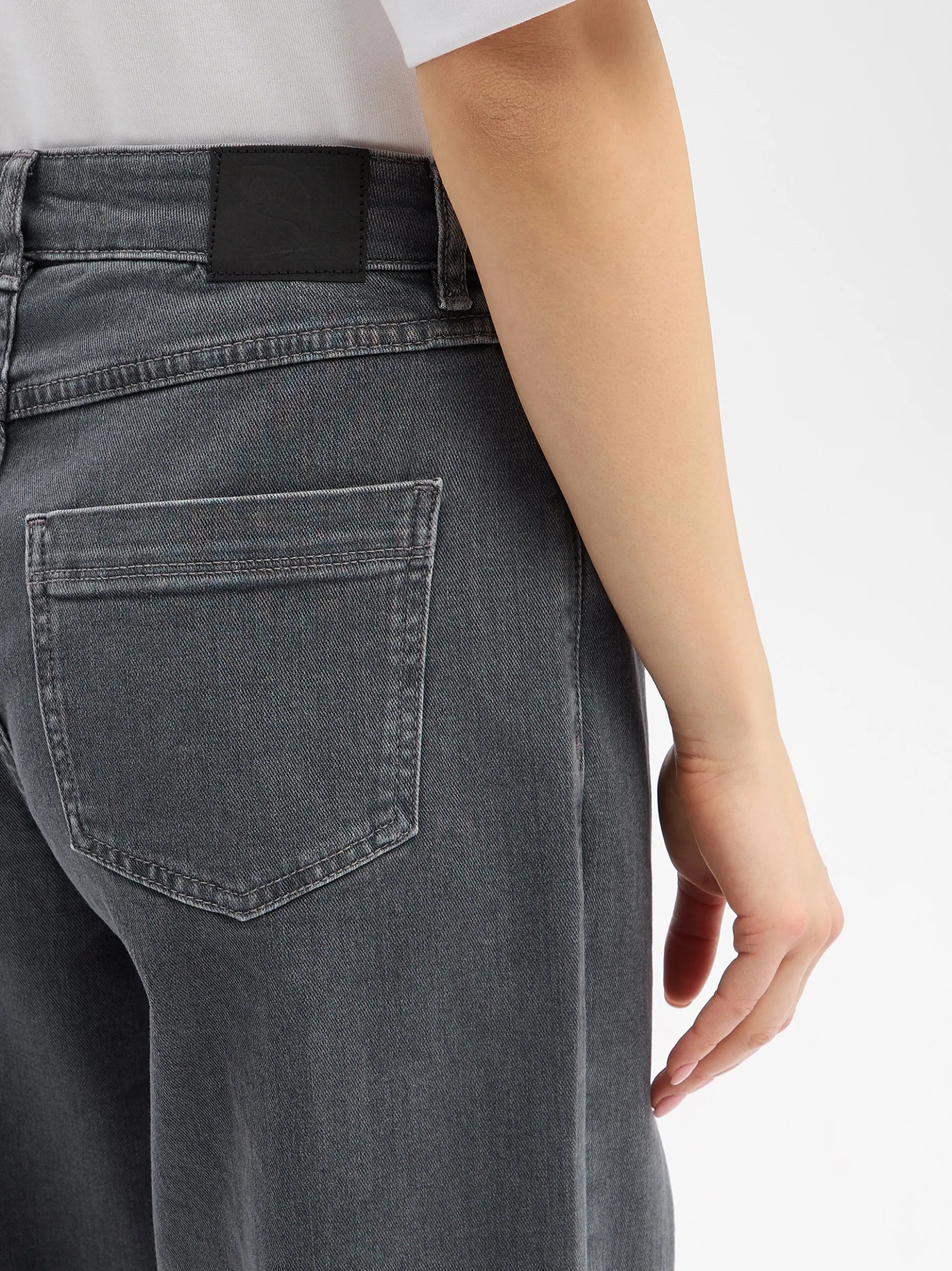 Someday Damen Jeans - Cellma Edge in anthrazit