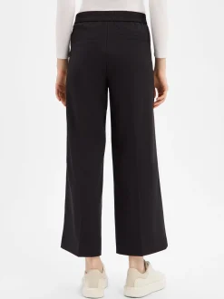 Someday Damen Stoffhose - Charlie cropped in schwarz