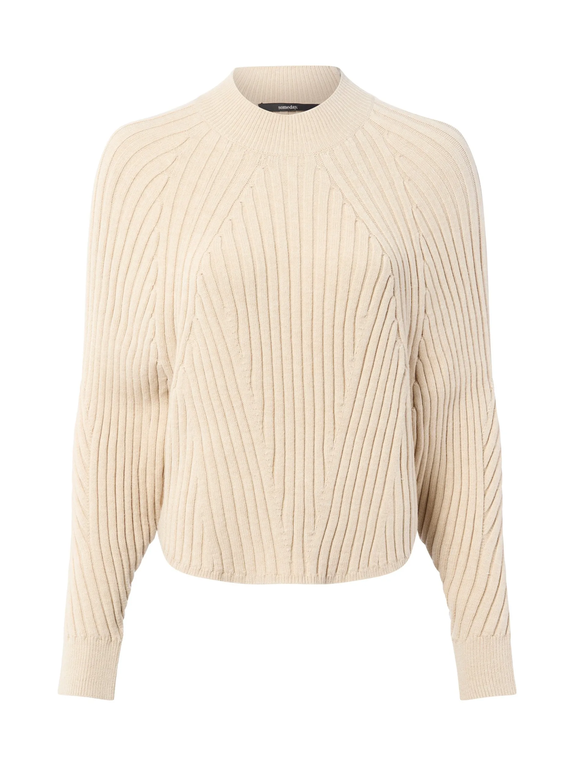 Someday Damen Strickpullover - Touann in beige