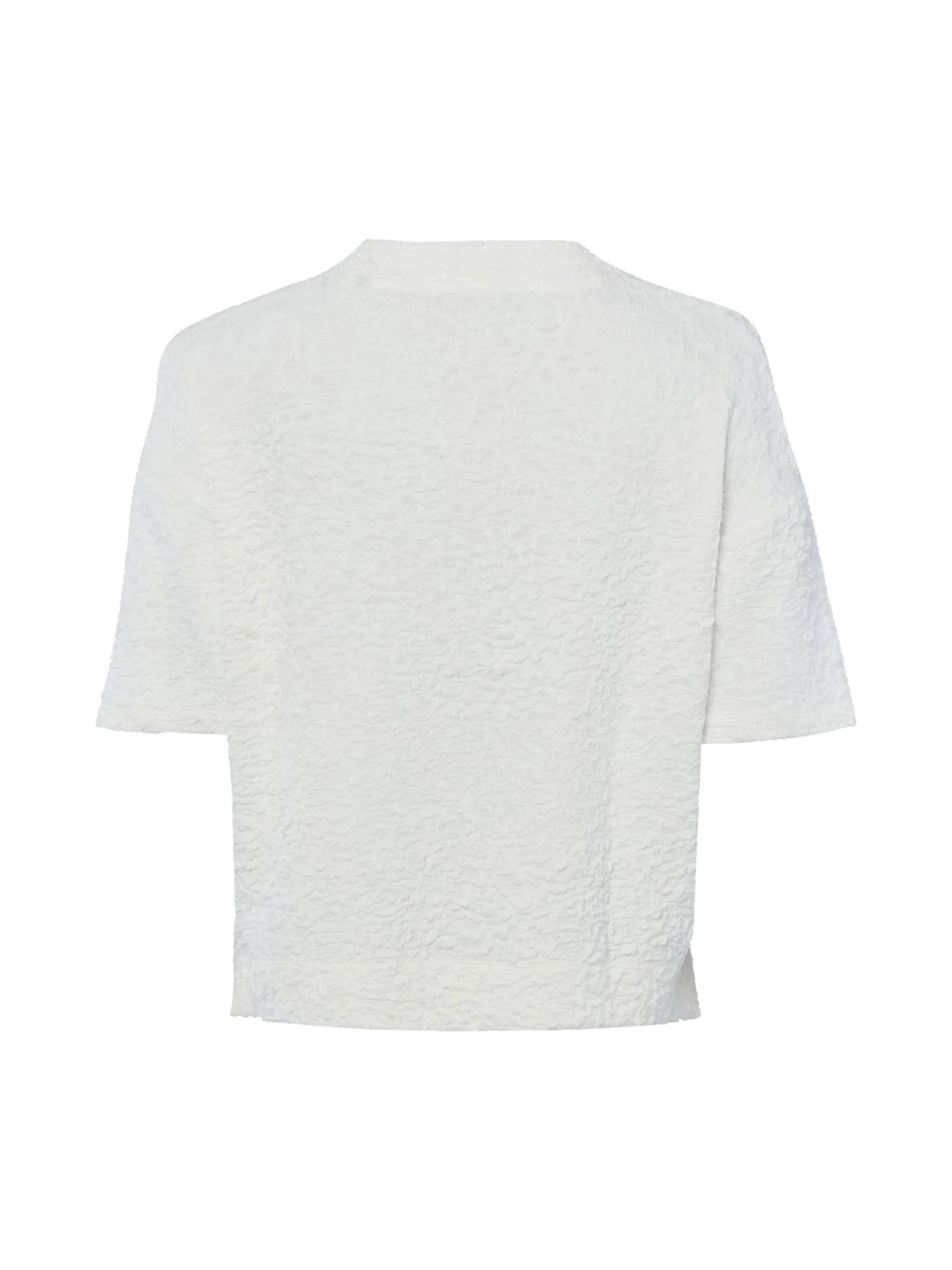 Someday Damen T-Shirt - Keena in ecru - Ärmel: Halbarm