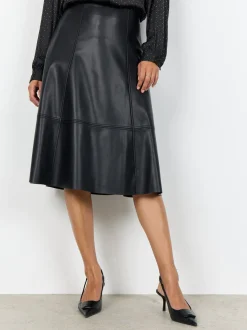soyaconcept® Damen A-Linien-Rock - SC-Beckie in schwarz