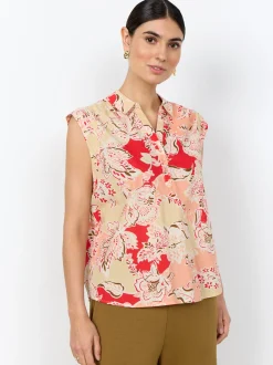 soyaconcept® Damen Bluse - Faldine in mehrfarbig
