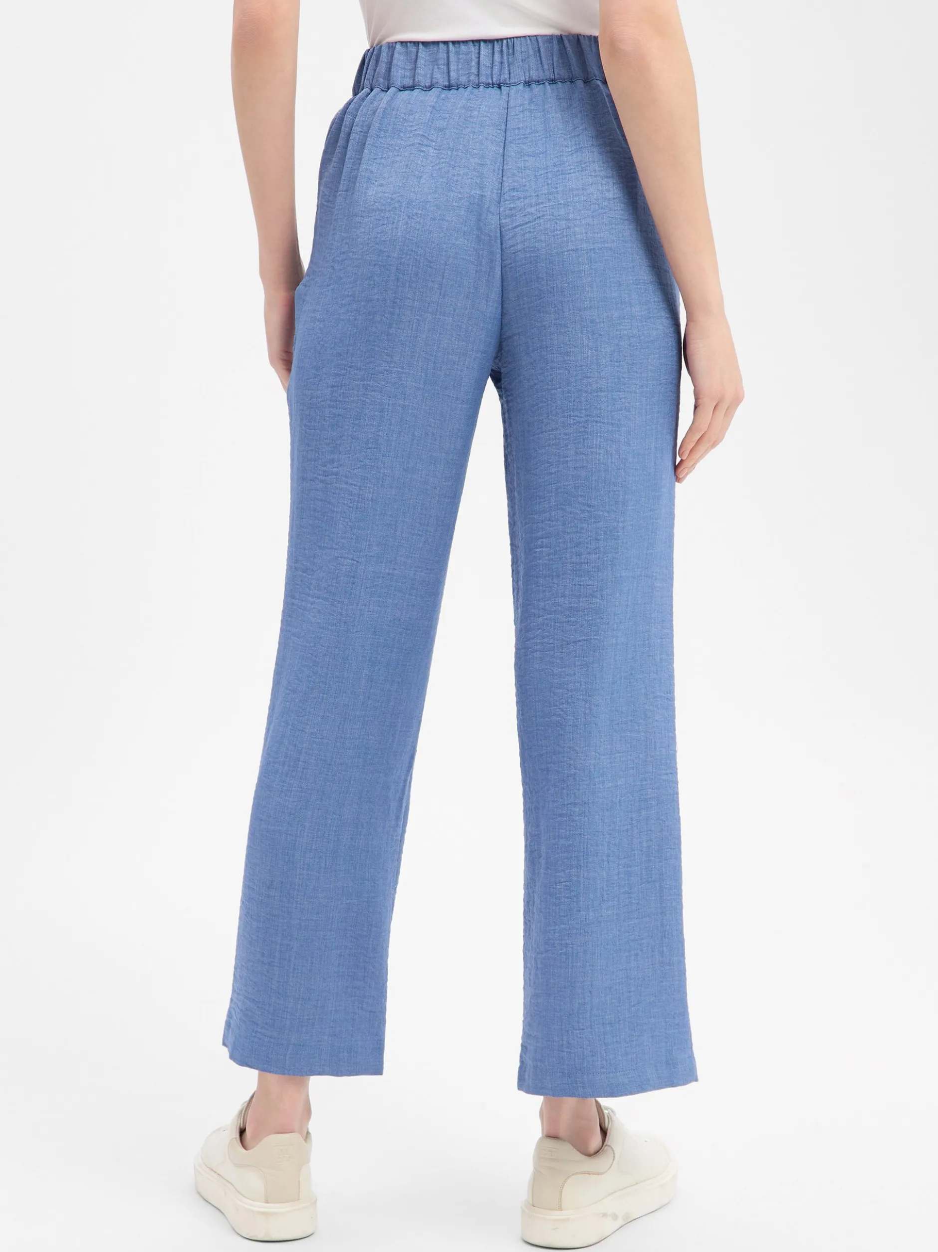 soyaconcept® Damen Hose - Charissa in blau - Länge: lang