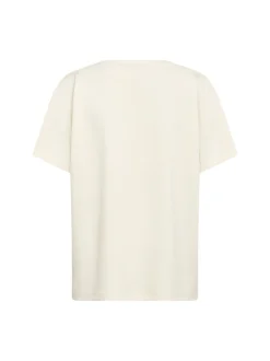 soyaconcept® Damen T-Shirt in ecru - Ärmel: kurzarm