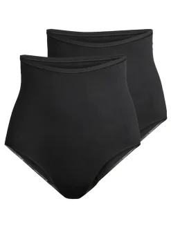 SPEIDEL Damen High Waist Panty - 2er Pack Inshape in schwarz