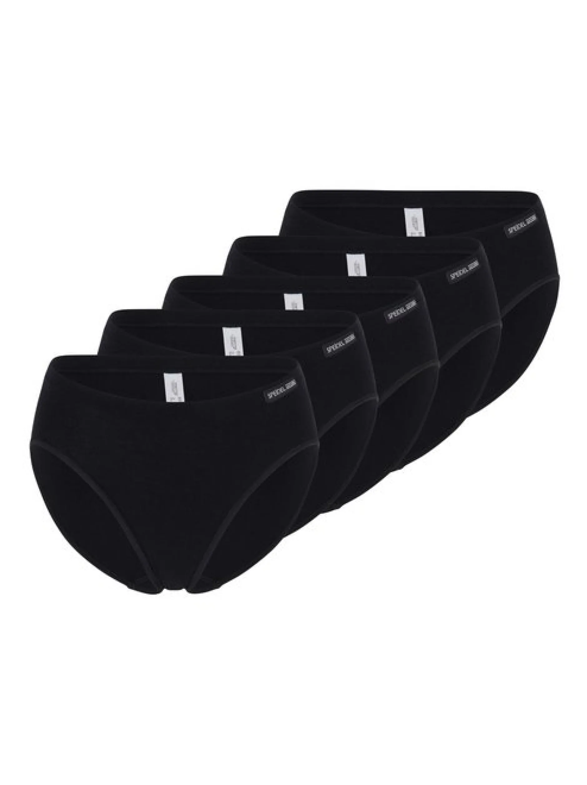 SPEIDEL Damen Jazz Pants - 5er Pack bio.cotton Sport Edition in schwarz