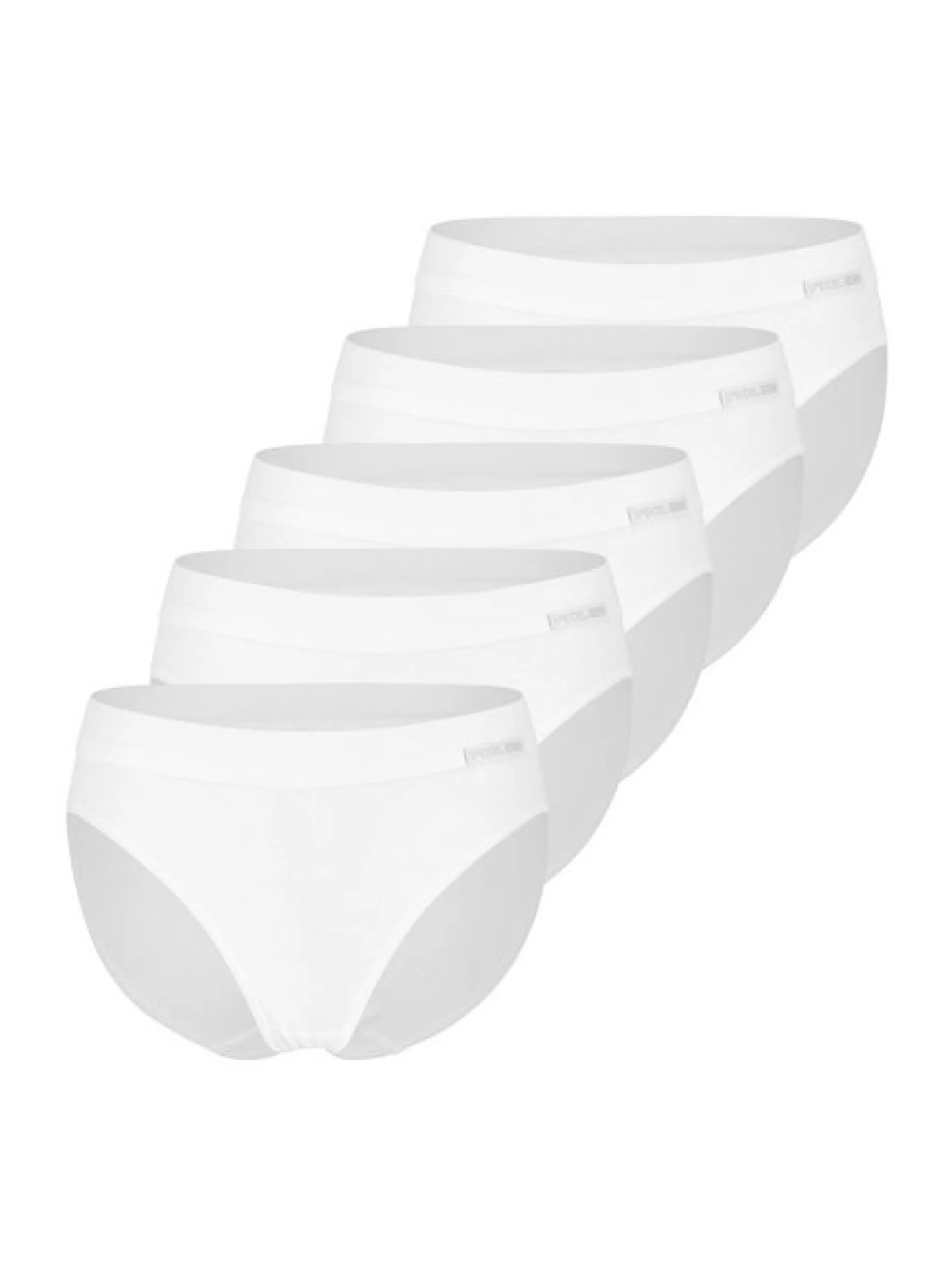 SPEIDEL Damen Jazz Pants - 5er Pack bio.cotton Sport Edition in weiß