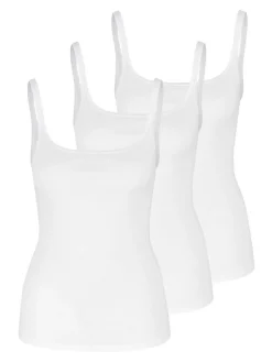 SPEIDEL Damen Unterhemd - 3er Pack bio.cotton in weiß