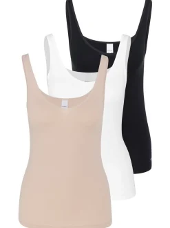 SPEIDEL Damen Unterhemd - 3er Pack Softfeeling in mehrfarbig