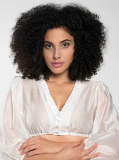 Spieth & Wenksy Damen Dirndlbluse - Fidelia in weiß
