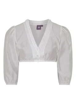 Spieth & Wenksy Damen Dirndlbluse - Fidelia in weiß