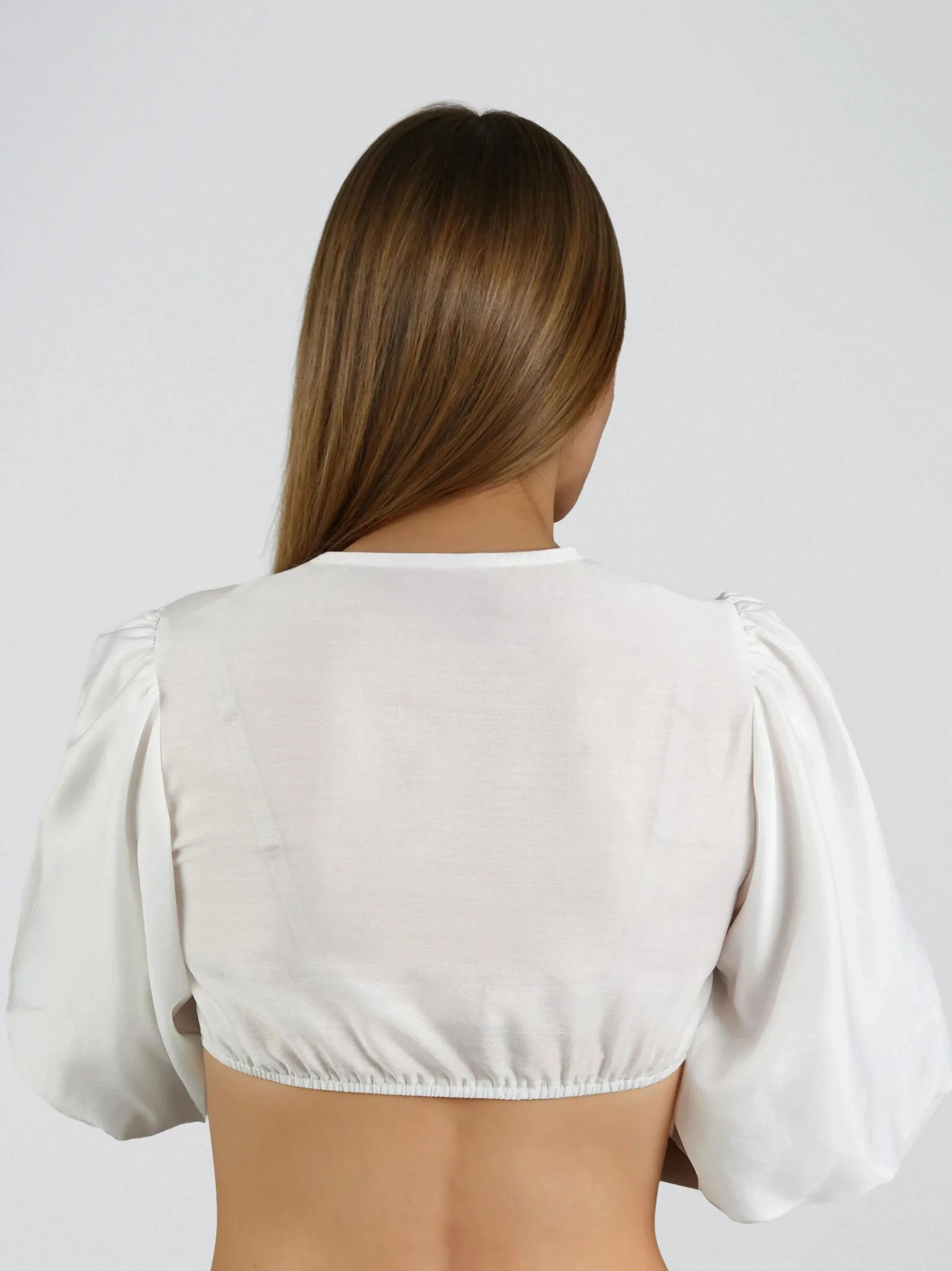 Spieth & Wenksy Damen Dirndlbluse - Heidemarie in weiß