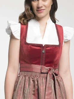 Spieth & Wenksy Damen Dirndl - Diandra in rot
