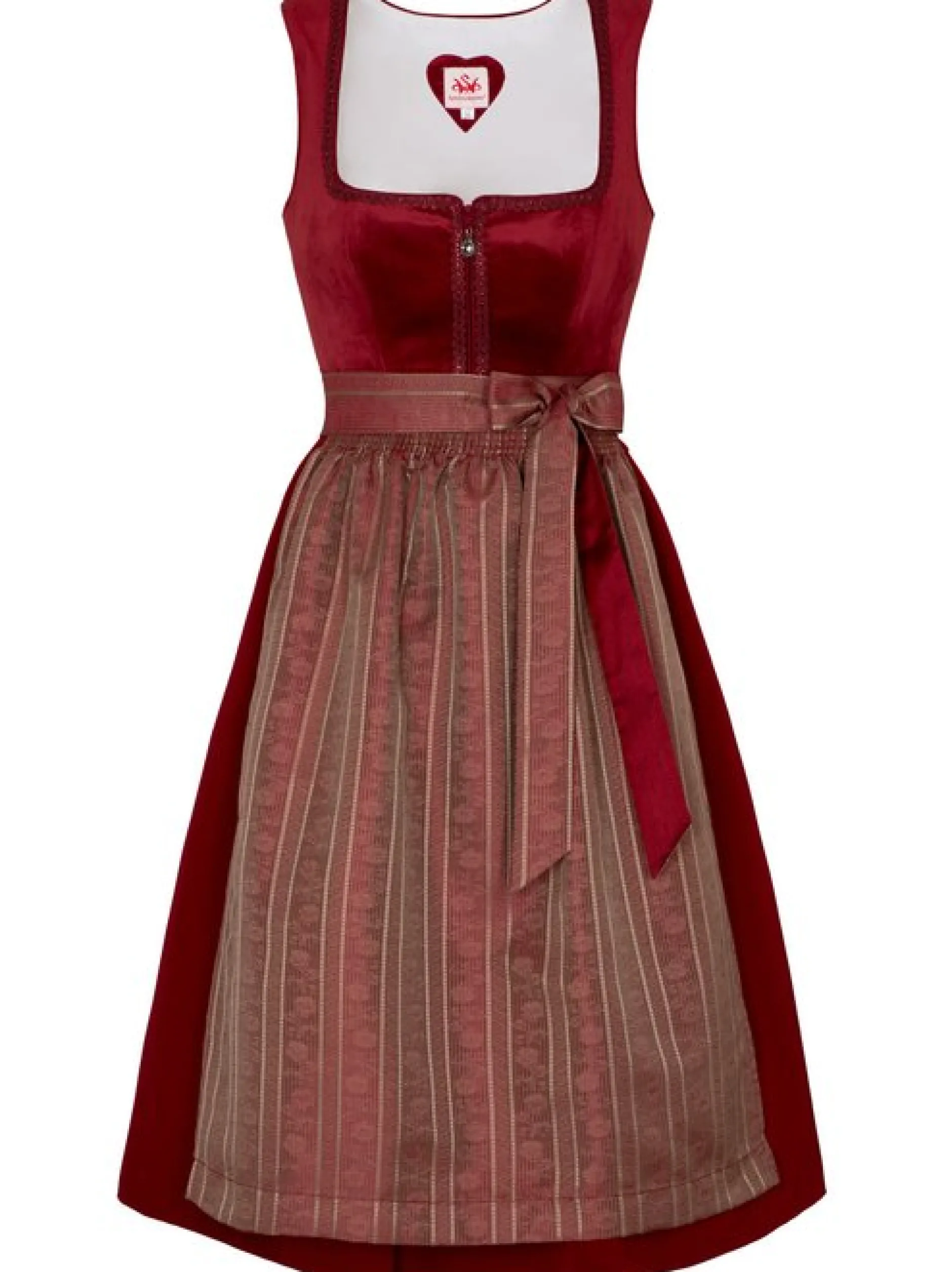 Spieth & Wenksy Damen Dirndl - Diandra in rot