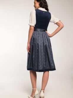 Spieth & Wenksy Damen Dirndl - Glada in blau