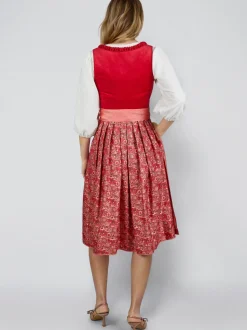 Spieth & Wenksy Damen Dirndl - Gloria in rot