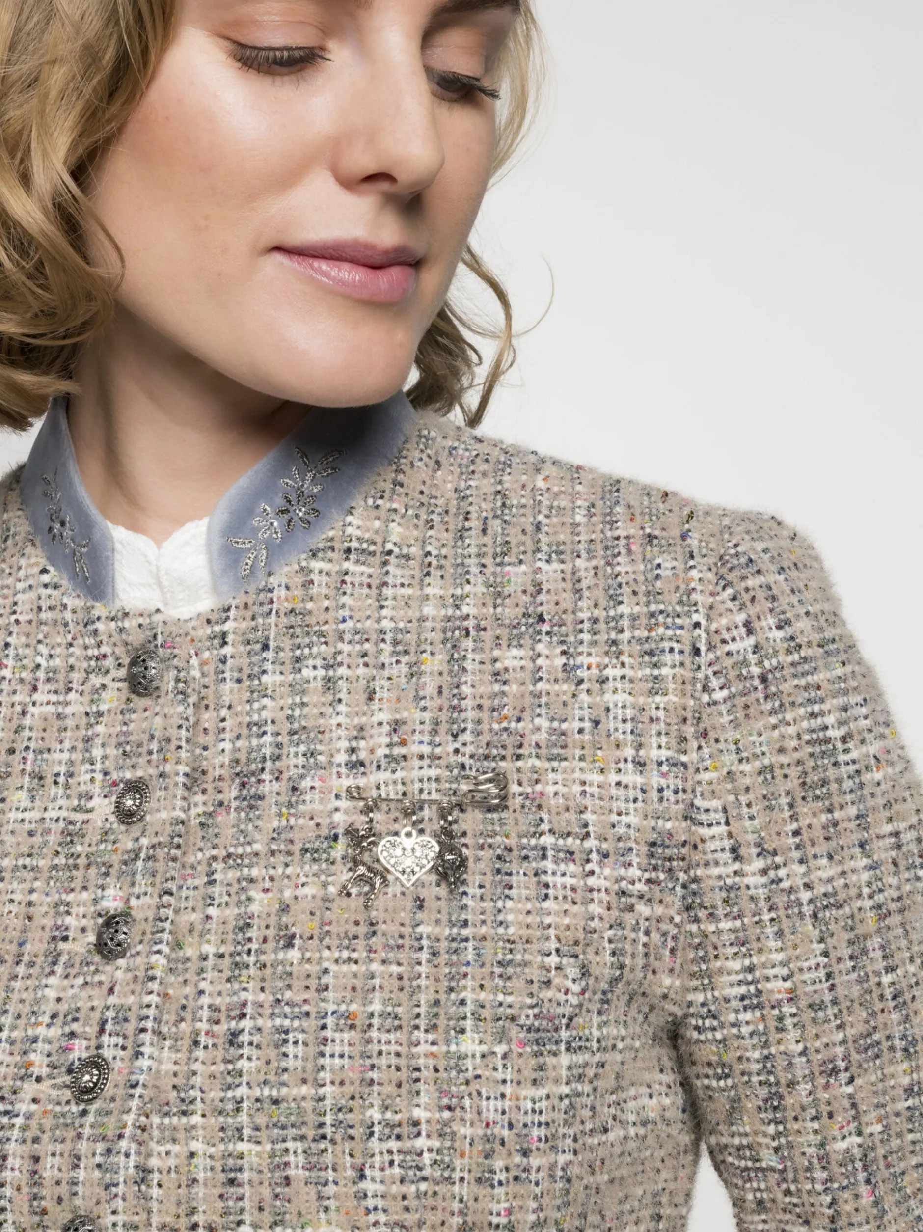 Spieth & Wenksy Damen Trachtenjacke - Baiser in taupe