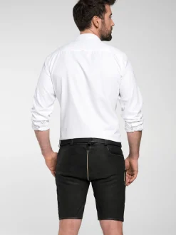 Spieth & Wenksy Herren Lederhose - Fulvier in schoko
