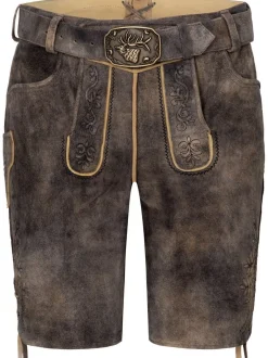 Spieth & Wenksy Herren Lederhose - Gottlieb in braun