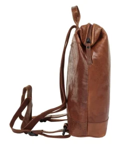 Spikes & Sparrow Damen Rucksack in cognac