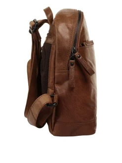 Spikes & Sparrow Damen Rucksack in cognac