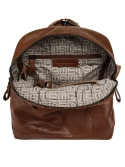 Spikes & Sparrow Damen Rucksack in cognac