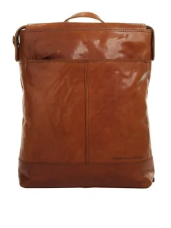 Spikes & Sparrow Damen Rucksack in cognac