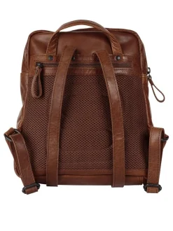 Spikes & Sparrow Damen Rucksack in cognac