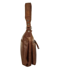 Spikes & Sparrow Damen Shopper in cognac