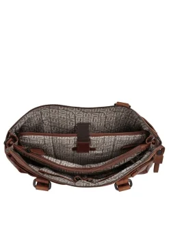 Spikes & Sparrow Damen Shopper in cognac