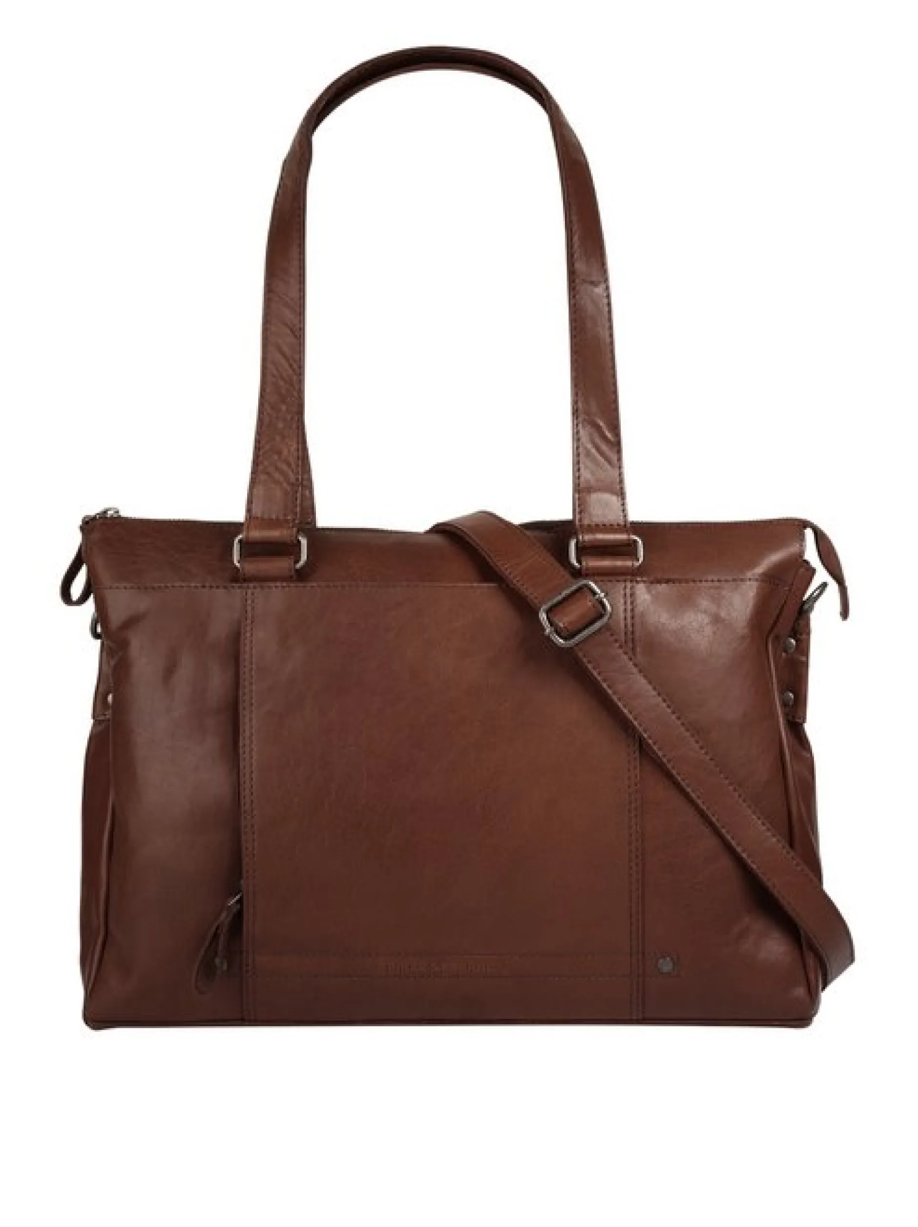 Spikes & Sparrow Damen Shopper in cognac