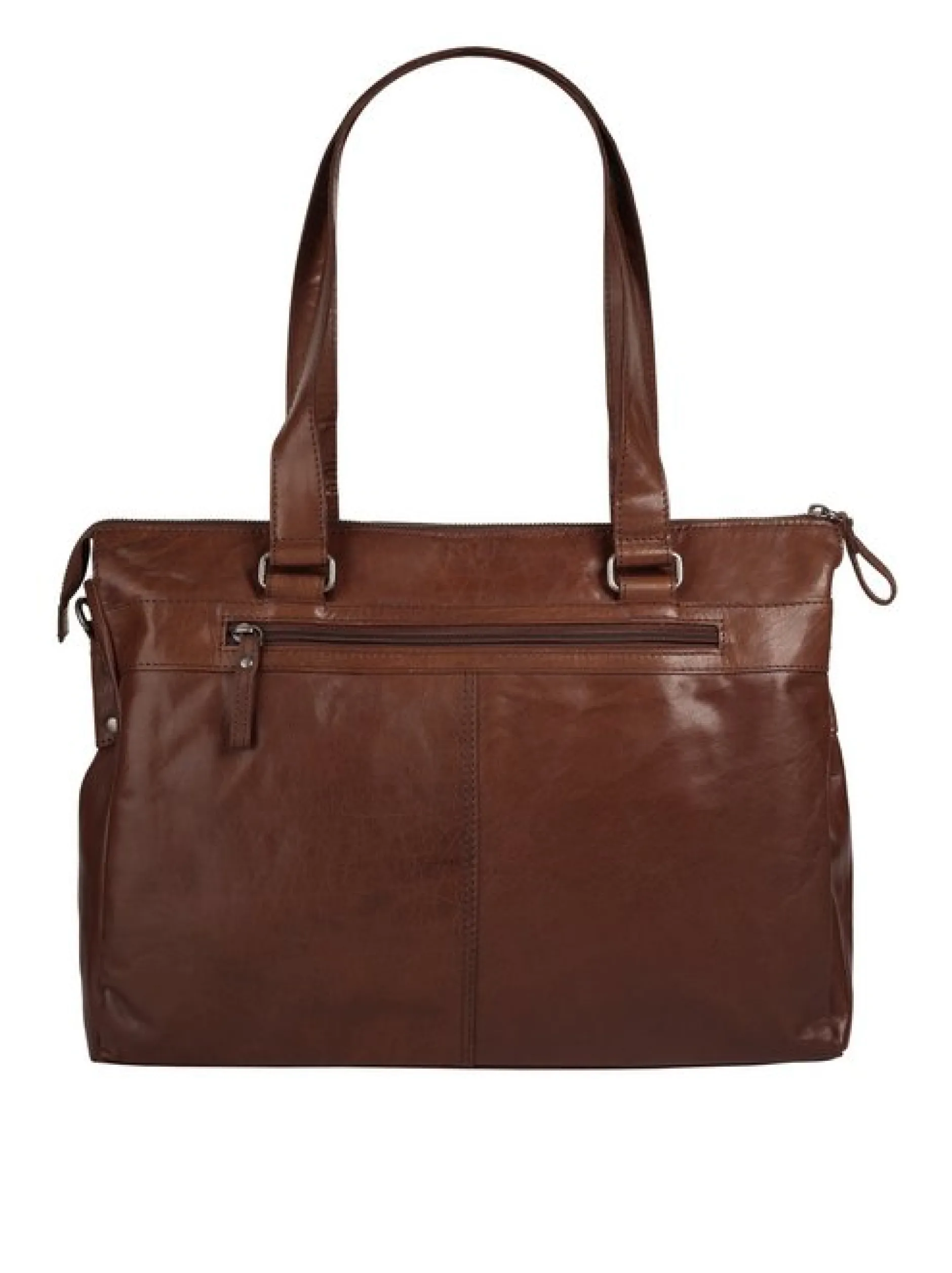Spikes & Sparrow Damen Shopper in cognac