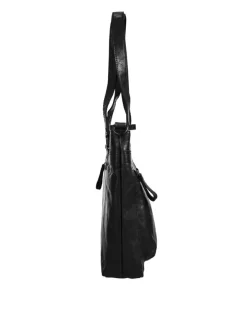 Spikes & Sparrow Damen Shopper in schwarz