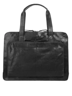 Spikes & Sparrow Damen Shopper in schwarz