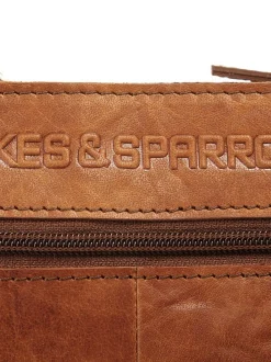 Spikes & Sparrow Damen Umhängetasche in cognac