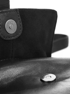 Spikes & Sparrow Damen Umhängetasche in schwarz