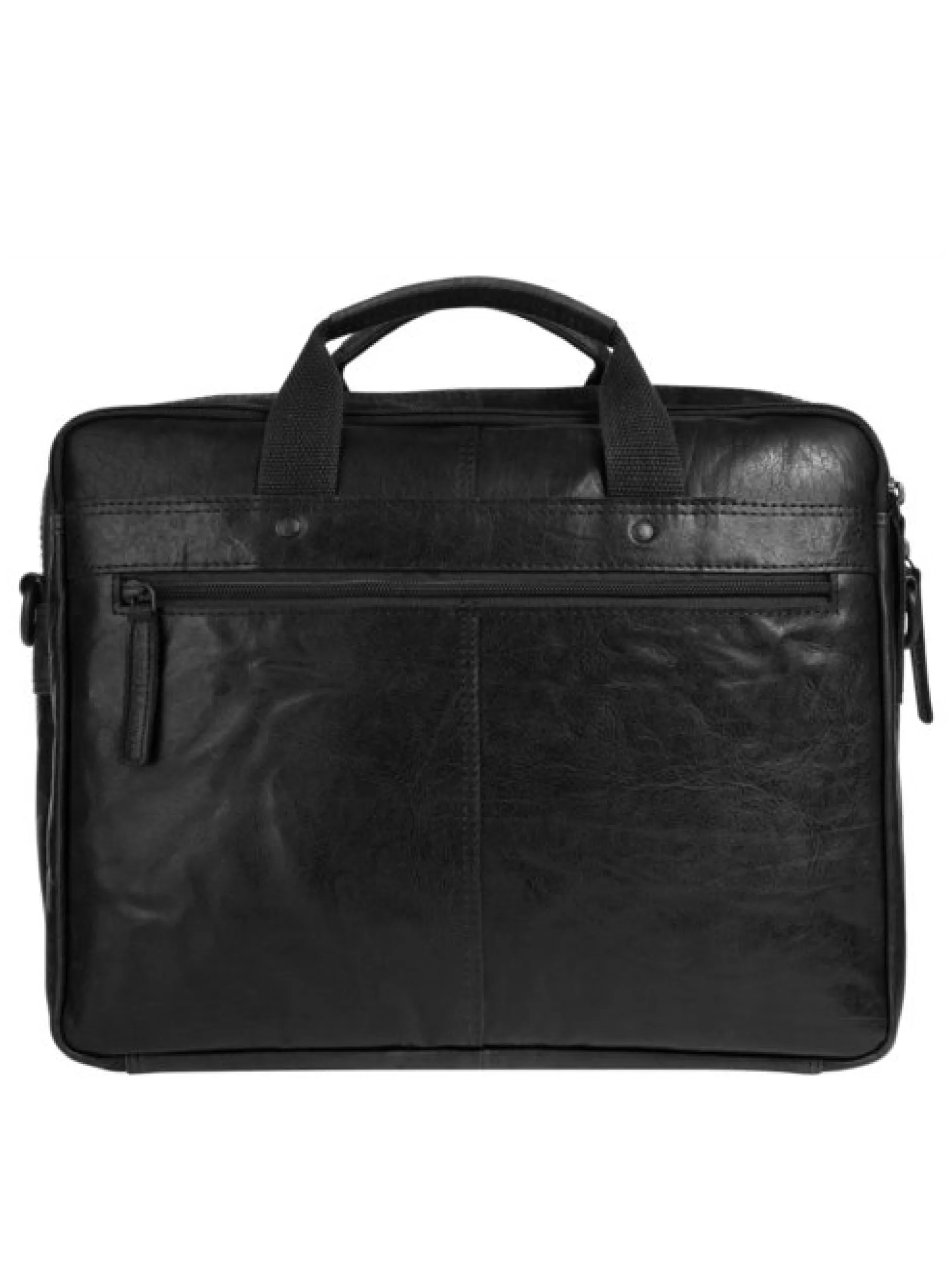Spikes & Sparrow Unisex Aktentasche in schwarz