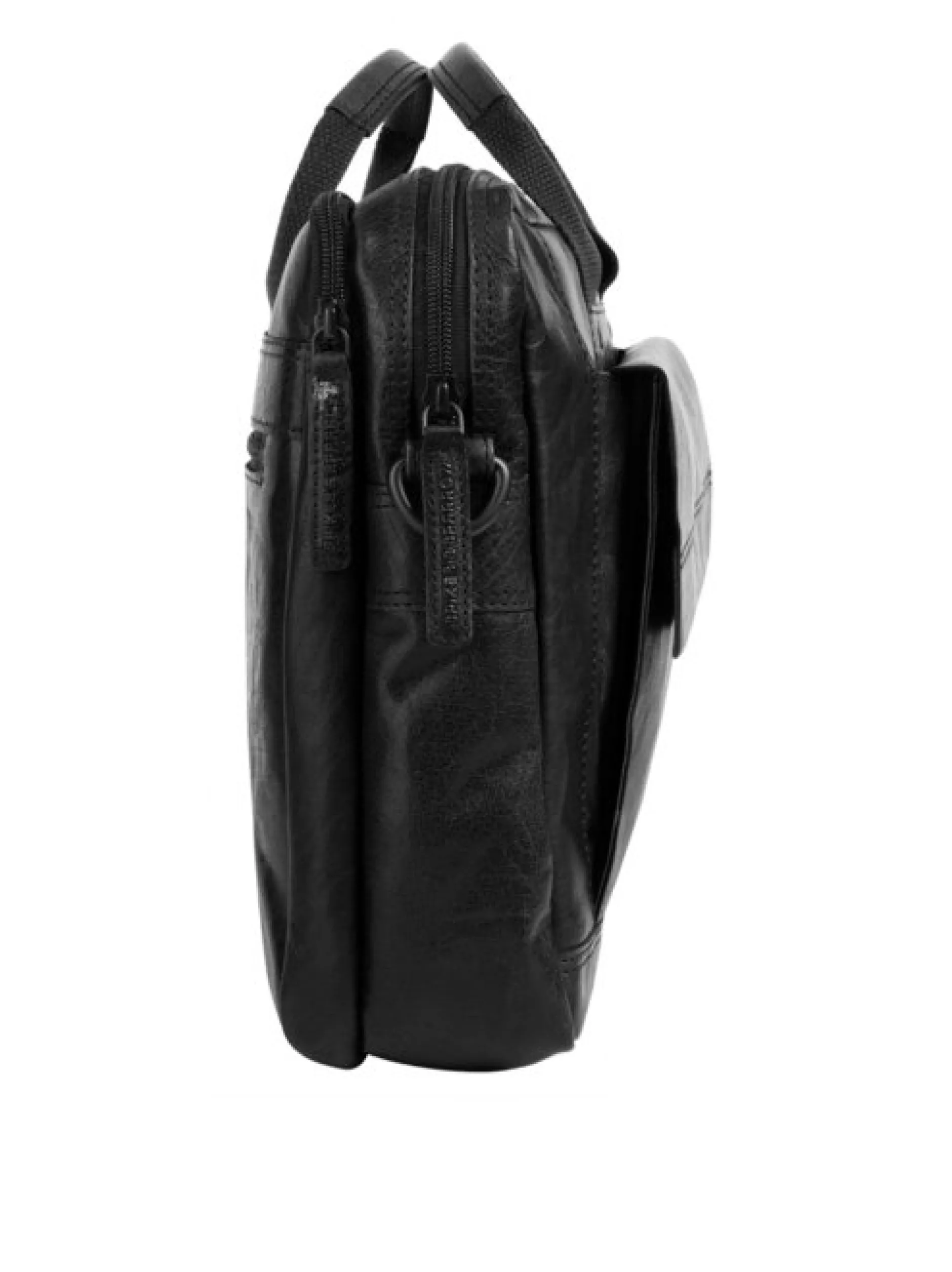 Spikes & Sparrow Unisex Aktentasche in schwarz